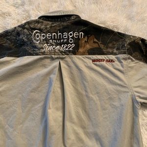 Mossy Oak Copenhagen / US Smokeless tabaco long sleeve shirt